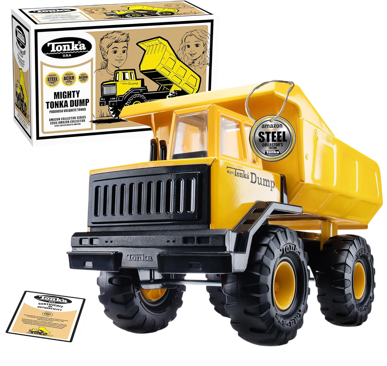 Retro Collector's Edition - Made with 2X More Steel, Kids Construction Toy